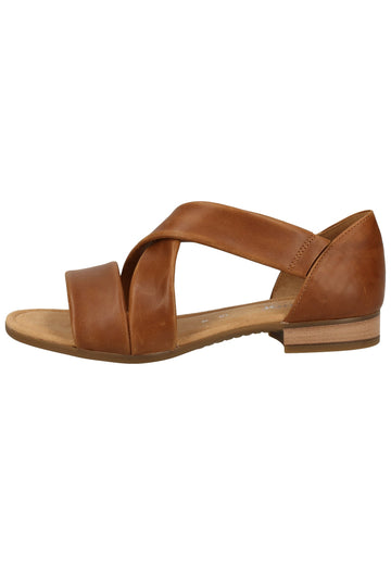 Gabor Sandalen Leder Braun - surf4shoes