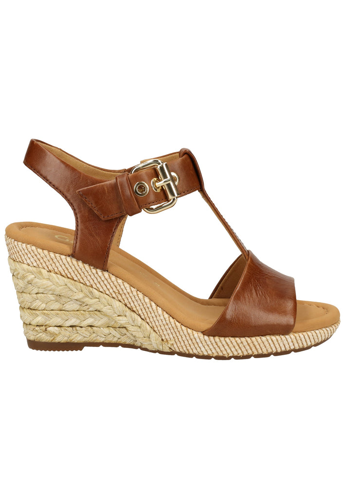Gabor Sandalen Leder Braun - surf4shoes