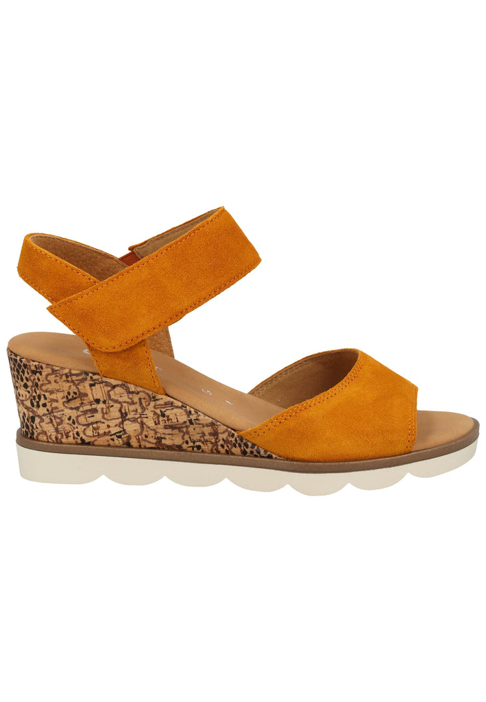 Gabor Sandalen Leder Orange - surf4shoes