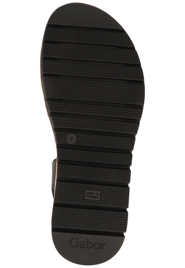 Gabor Sandalen Leder Camel - surf4shoes