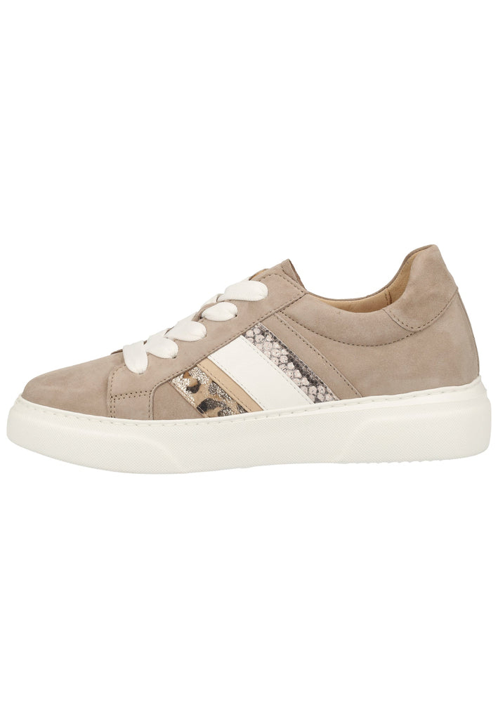 Gabor Sneaker Lederimitat Beige - surf4shoes
