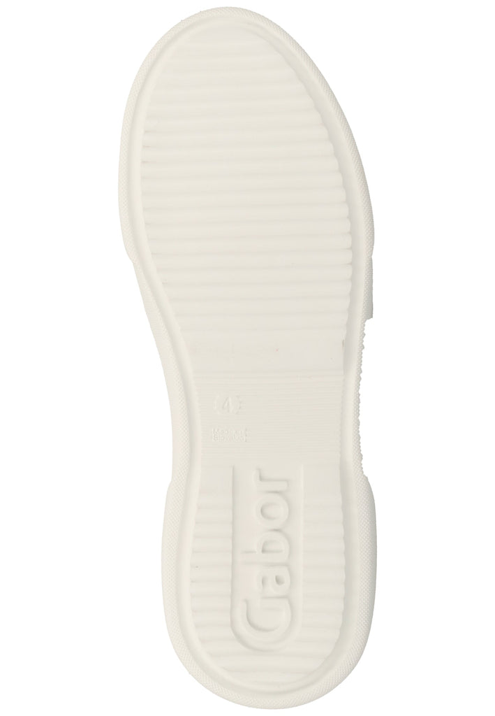 Gabor Sneaker Lederimitat Beige - surf4shoes
