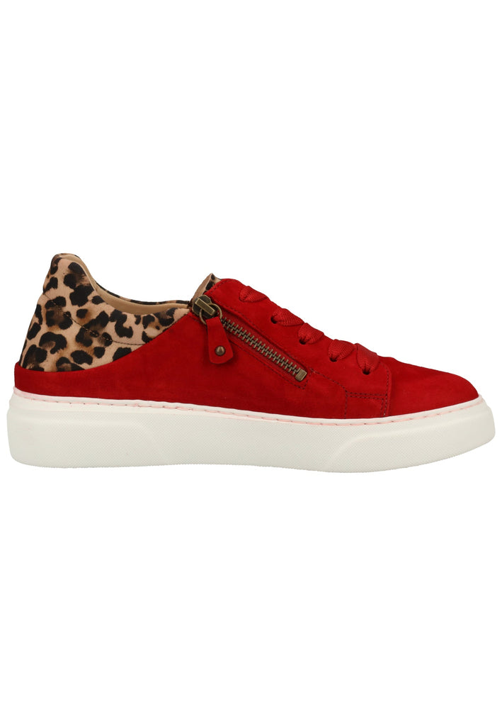 Gabor Sneaker Leder Rot - surf4shoes