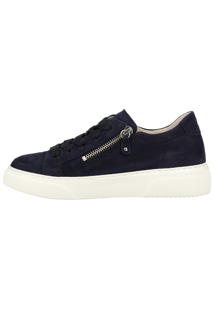 Gabor Sneaker Samt Blau - surf4shoes