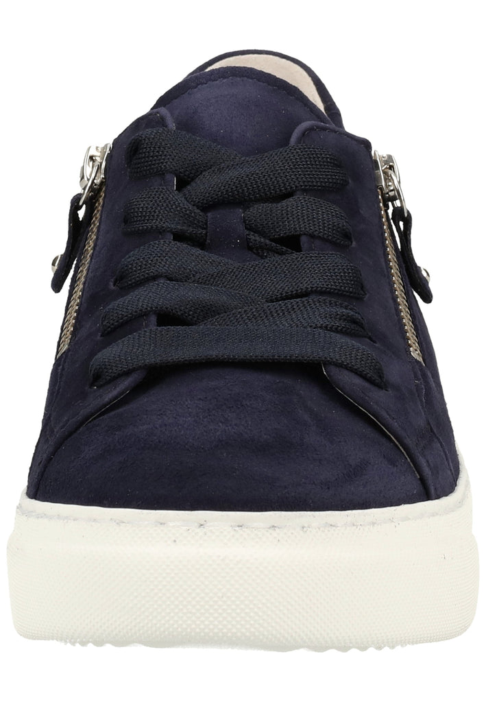 Gabor Sneaker Samt Blau - surf4shoes