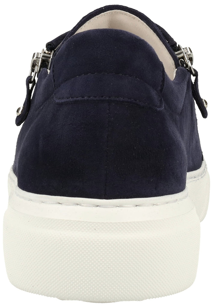 Gabor Sneaker Samt Blau - surf4shoes