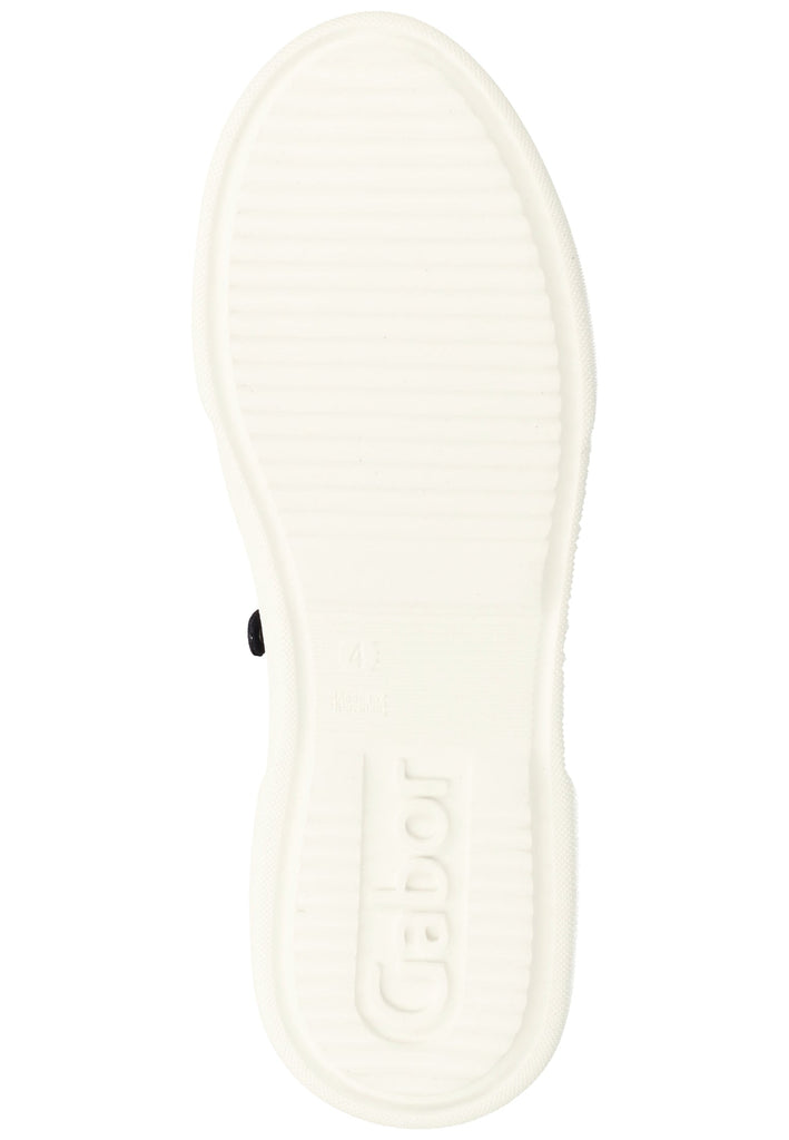 Gabor Sneaker Samt Blau - surf4shoes