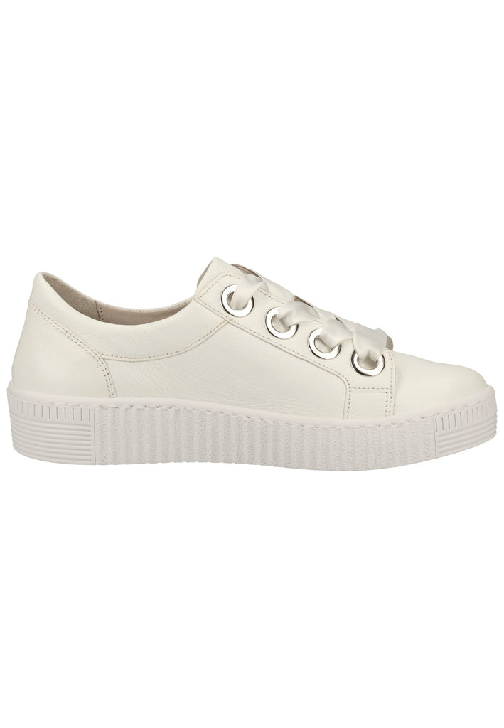 Gabor Sneaker Leder Weiß - surf4shoes