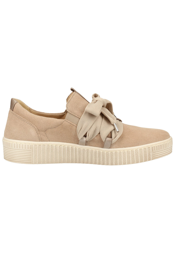 Gabor Sneaker Veloursleder Beige - surf4shoes