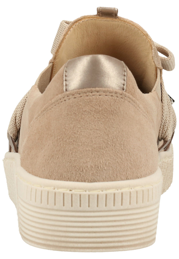 Gabor Sneaker Veloursleder Beige - surf4shoes