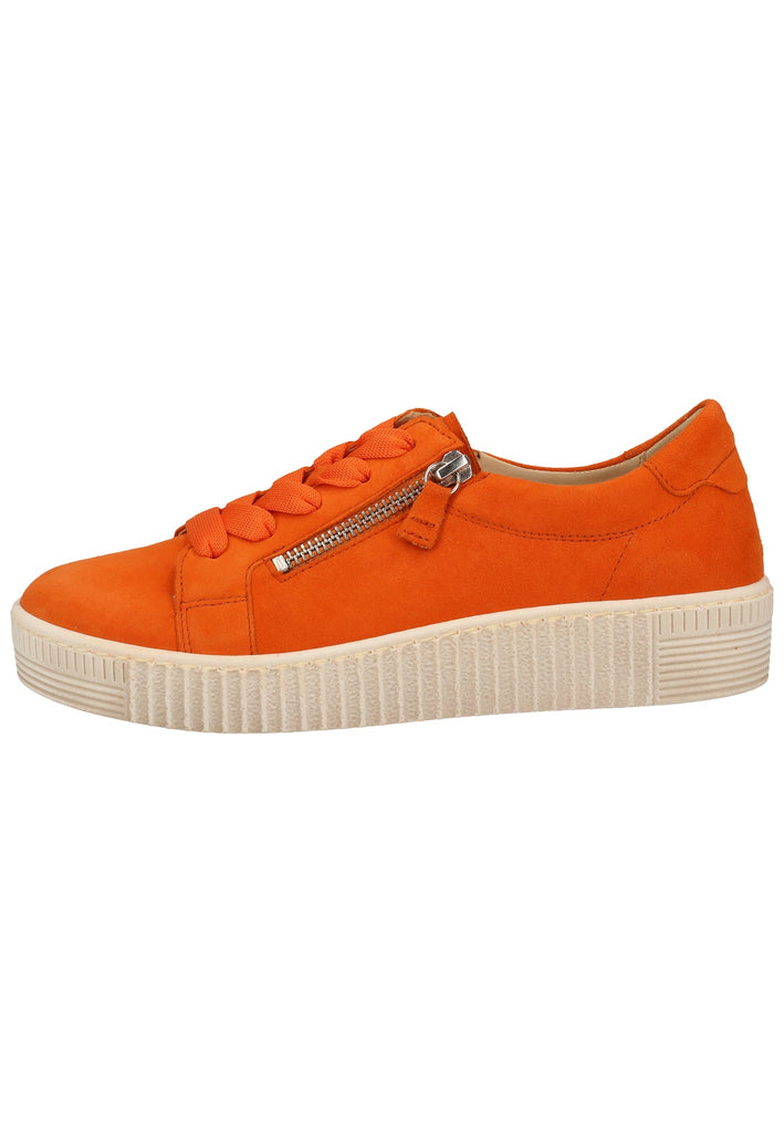 Gabor Sneaker Lederimitat Orange - surf4shoes