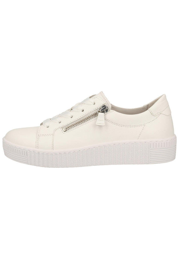 Gabor Sneaker Leder Weiß - surf4shoes