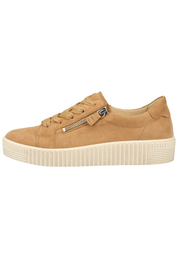 Gabor Sneaker Lederimitat Caramel - surf4shoes