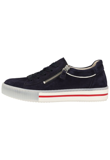 Gabor Sneaker Lederimitat Blau - surf4shoes