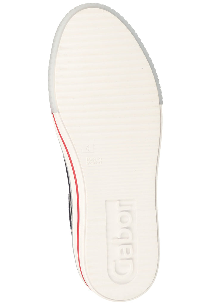 Gabor Sneaker Lederimitat Blau - surf4shoes