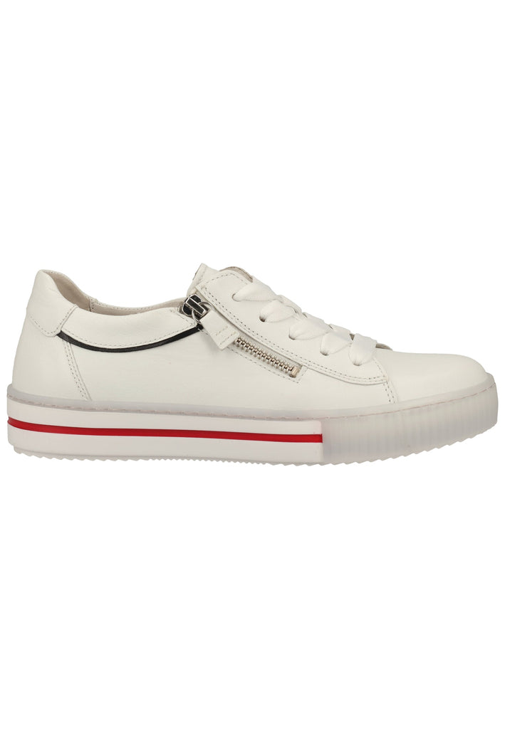 Gabor Sneaker Leder Weiß - surf4shoes