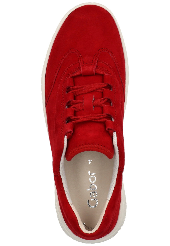 Gabor Sneaker Leder Rot - surf4shoes