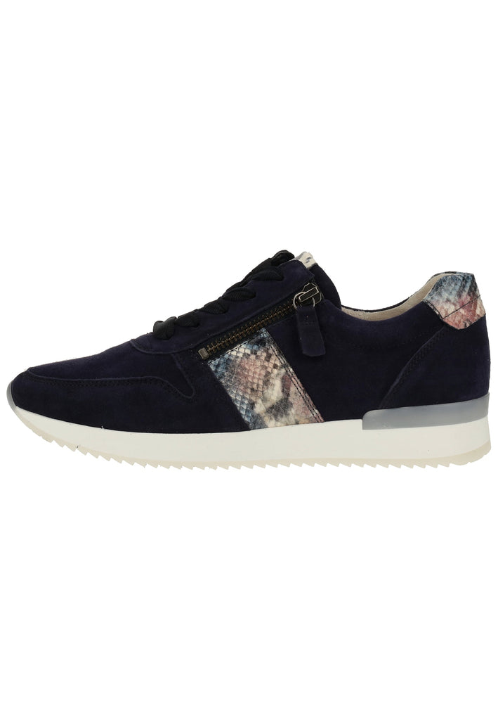 Gabor Sneaker Veloursleder Blau - surf4shoes