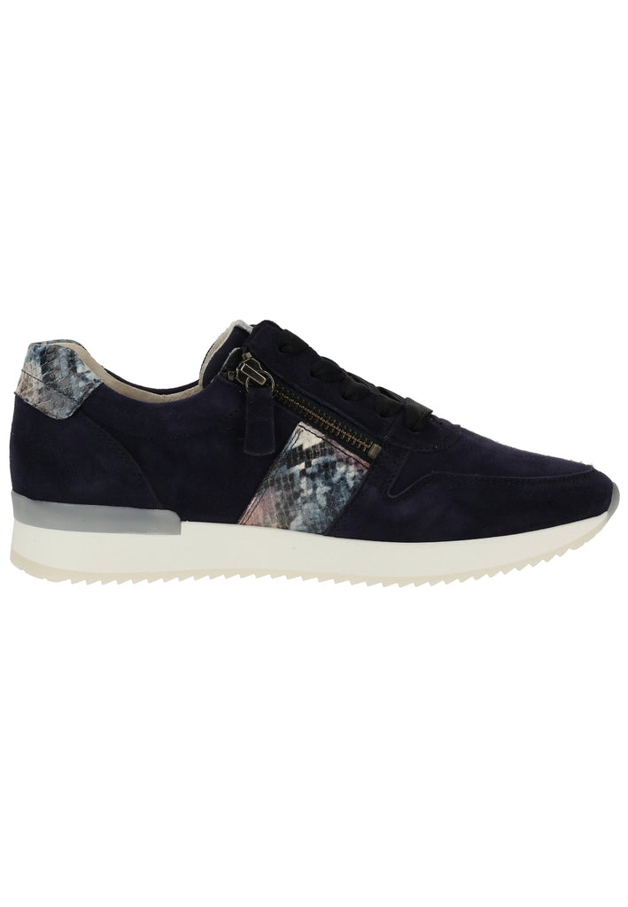 Gabor Sneaker Veloursleder Blau - surf4shoes