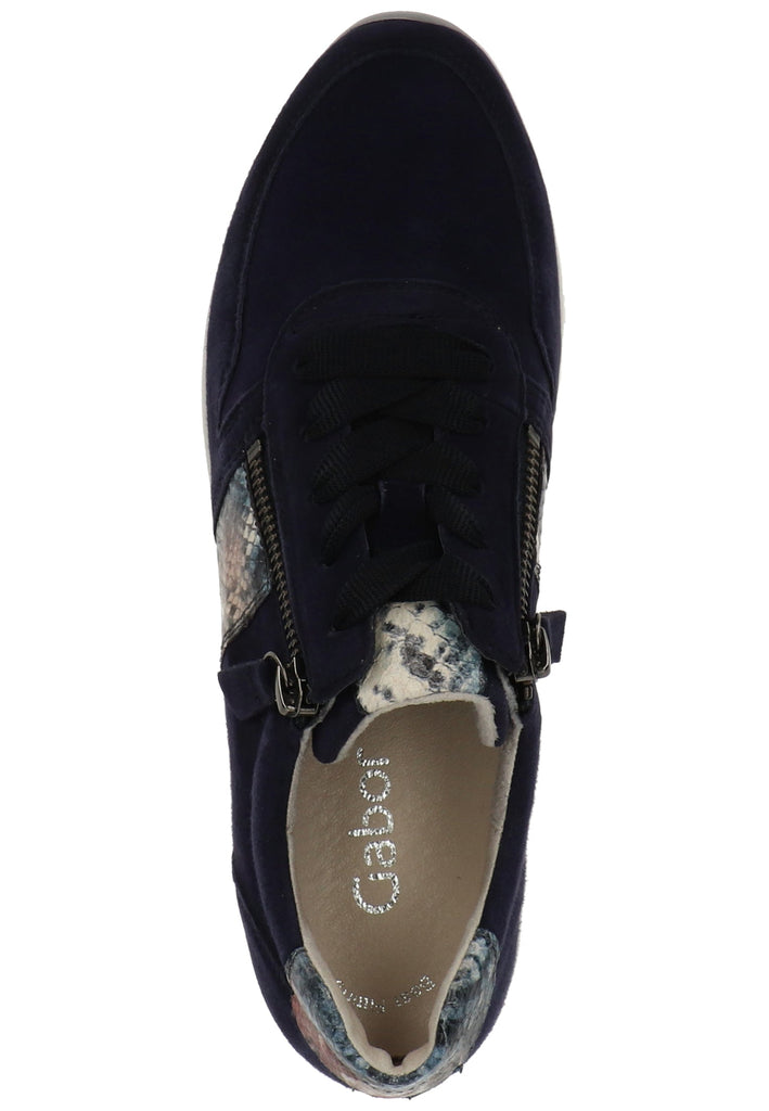 Gabor Sneaker Veloursleder Blau - surf4shoes