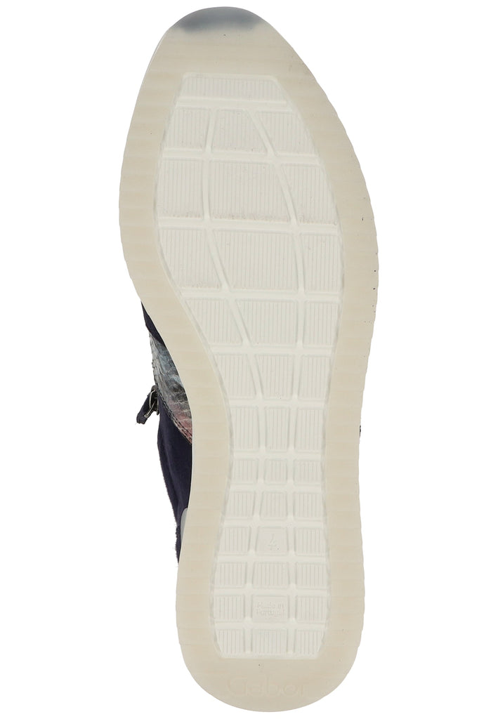 Gabor Sneaker Veloursleder Blau - surf4shoes