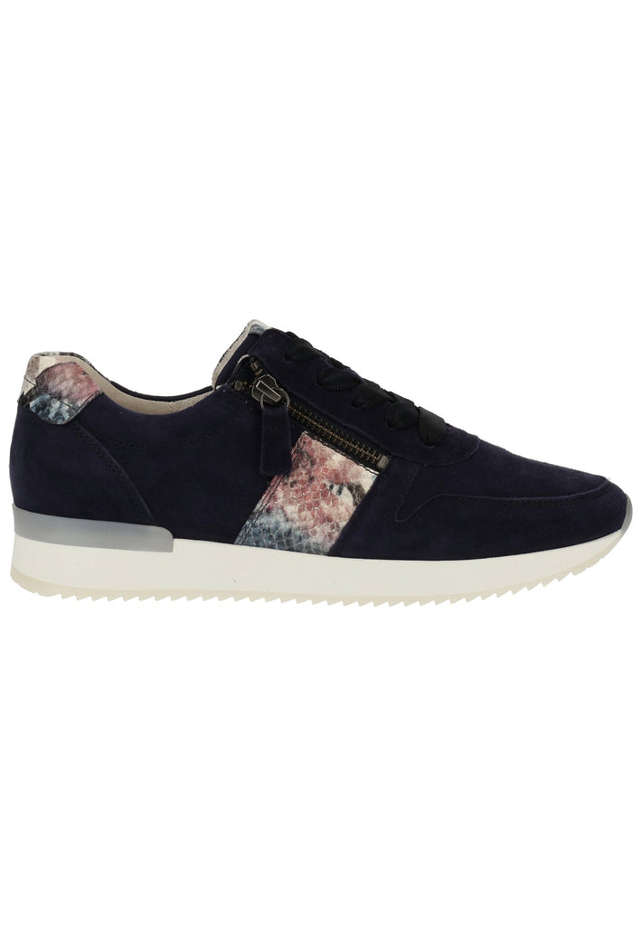 Gabor Sneaker Veloursleder Blau - surf4shoes