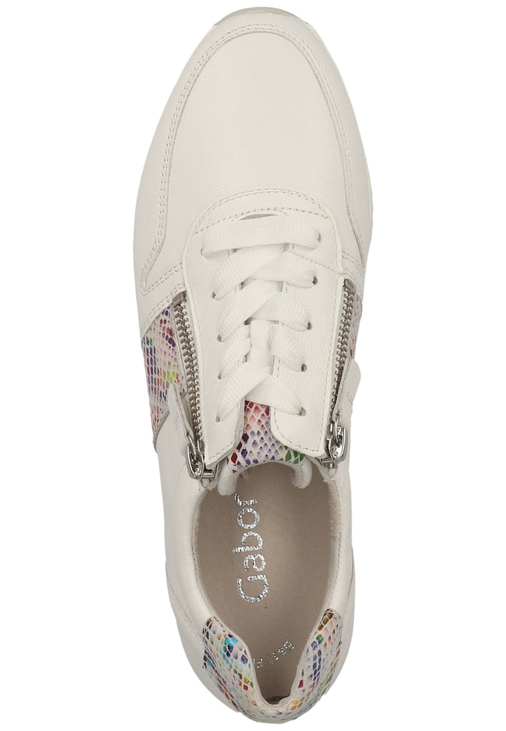 Gabor Sneaker Leder Weiß - surf4shoes