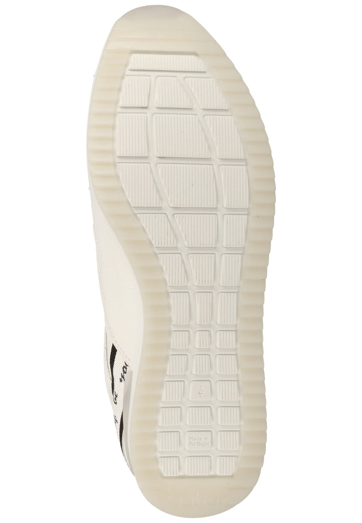 Gabor Sneaker Leder Weiß/Schwarz - surf4shoes