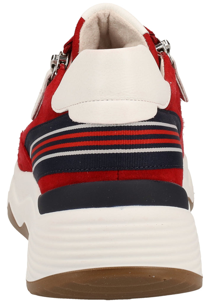 Gabor Sneaker Leder/Textil Rot - surf4shoes