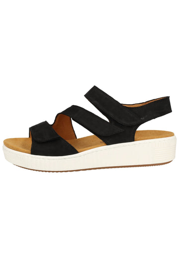 Gabor Sandalen Nubukleder Night Blue - surf4shoes