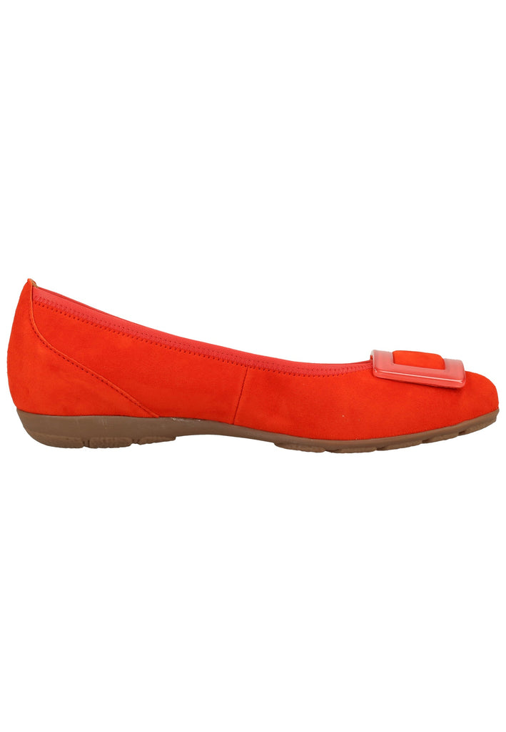 Gabor Ballerinas Lederimitat Koralle - surf4shoes