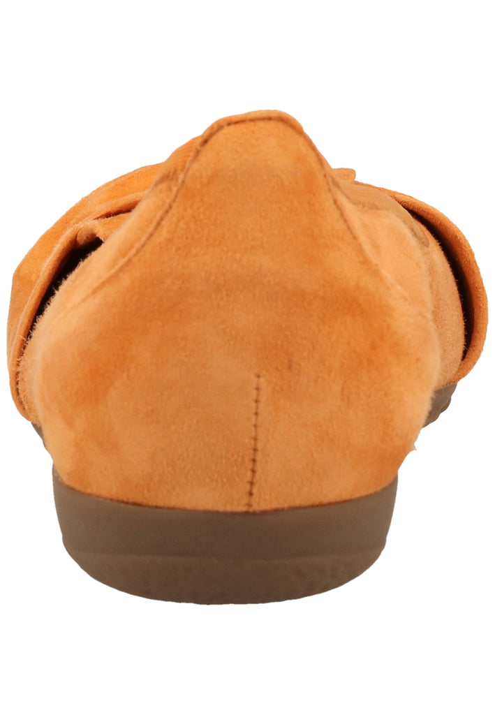 Gabor Ballerinas Samt Orange - surf4shoes