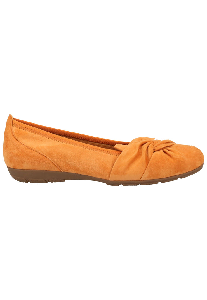 Gabor Ballerinas Samt Orange - surf4shoes