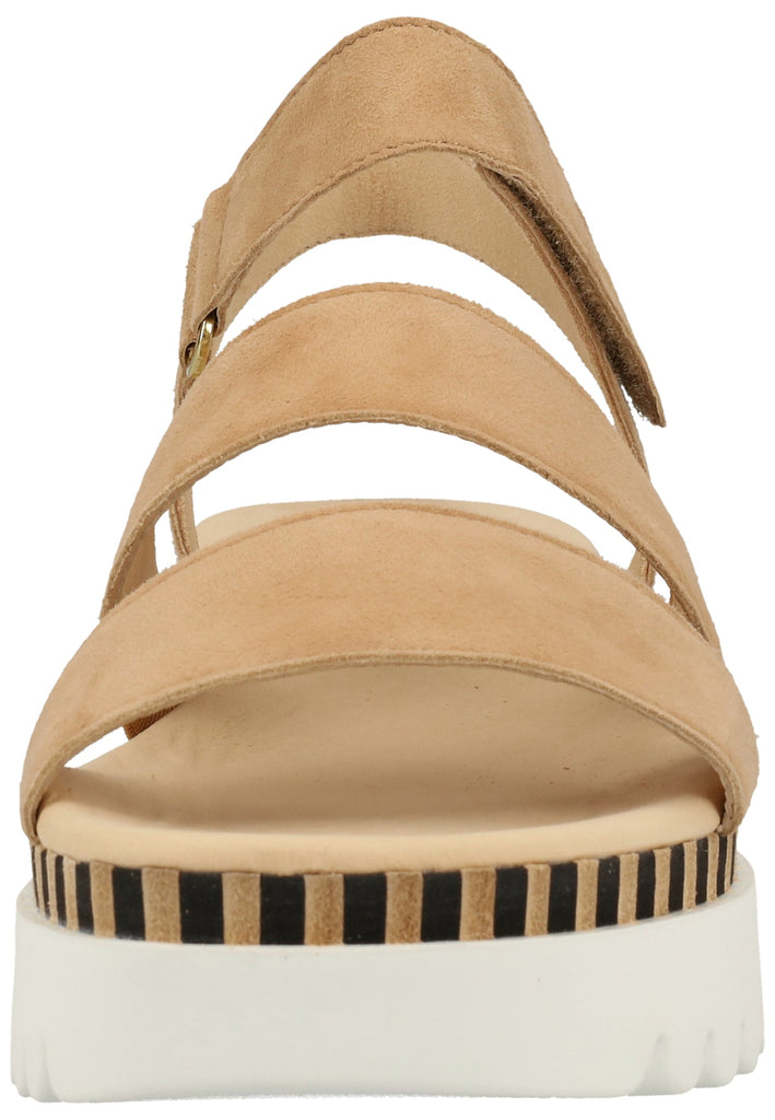 Gabor Sandalen Leder Caramel - surf4shoes