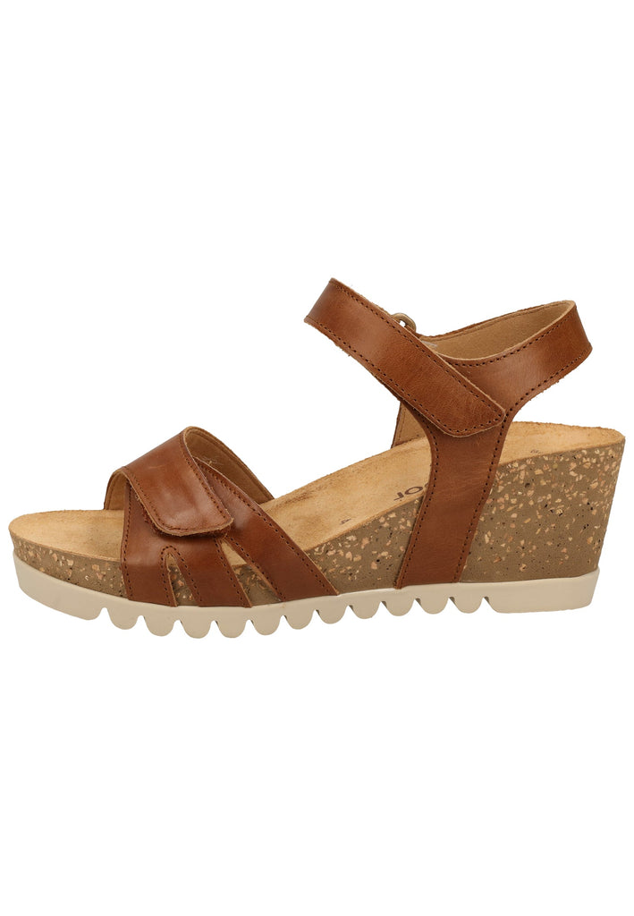 Gabor Sandalen Glattleder Braun - surf4shoes