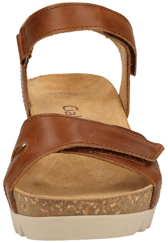 Gabor Sandalen Glattleder Braun - surf4shoes