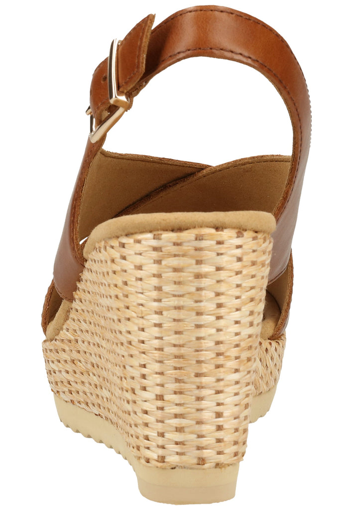 Gabor Sandalen Glattleder Braun - surf4shoes