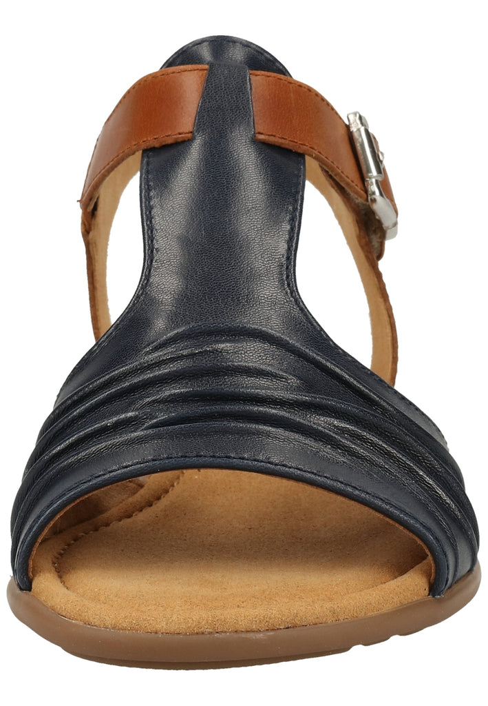 Gabor Sandalen Leder Dunkelblau - surf4shoes