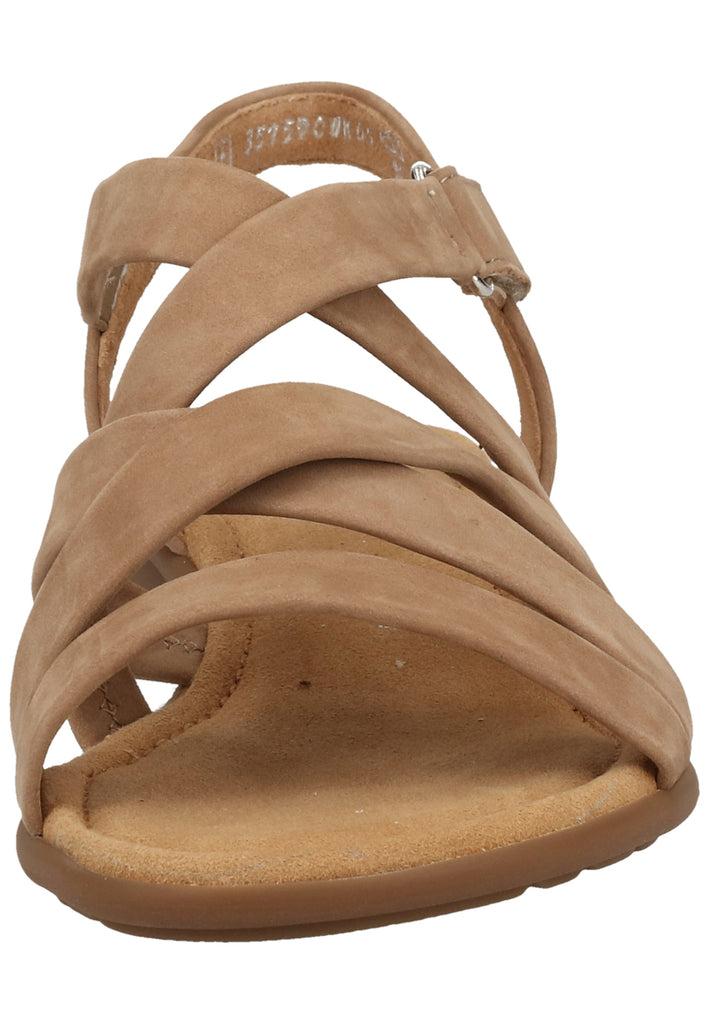 Gabor Sandalen Leder Beige - surf4shoes