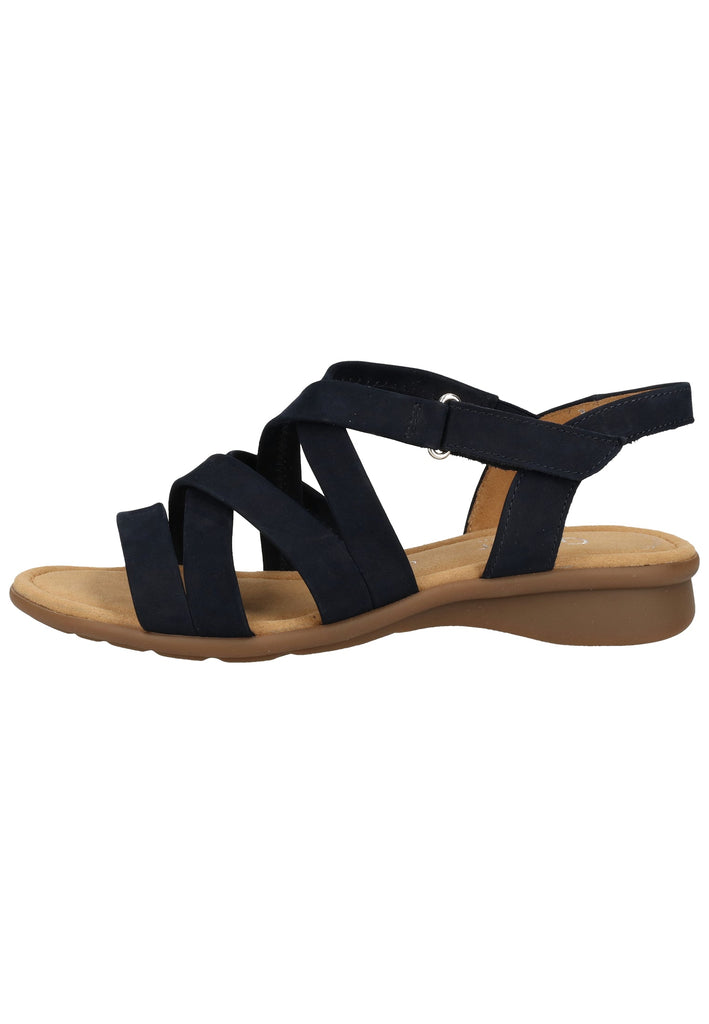 Gabor Sandalen Leder Blue - surf4shoes
