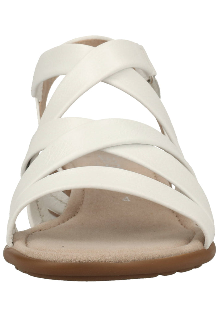 Gabor Sandalen Leder Weiß - surf4shoes