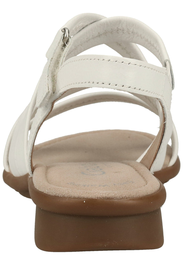 Gabor Sandalen Leder Weiß - surf4shoes