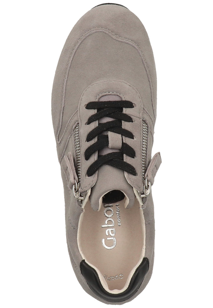 Gabor Sneaker Leder Grau - surf4shoes