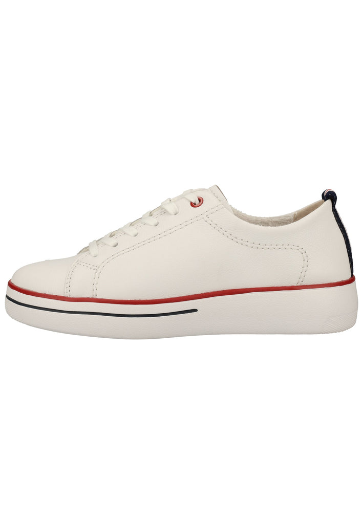 Gabor Sneaker Glattleder Weiß - surf4shoes