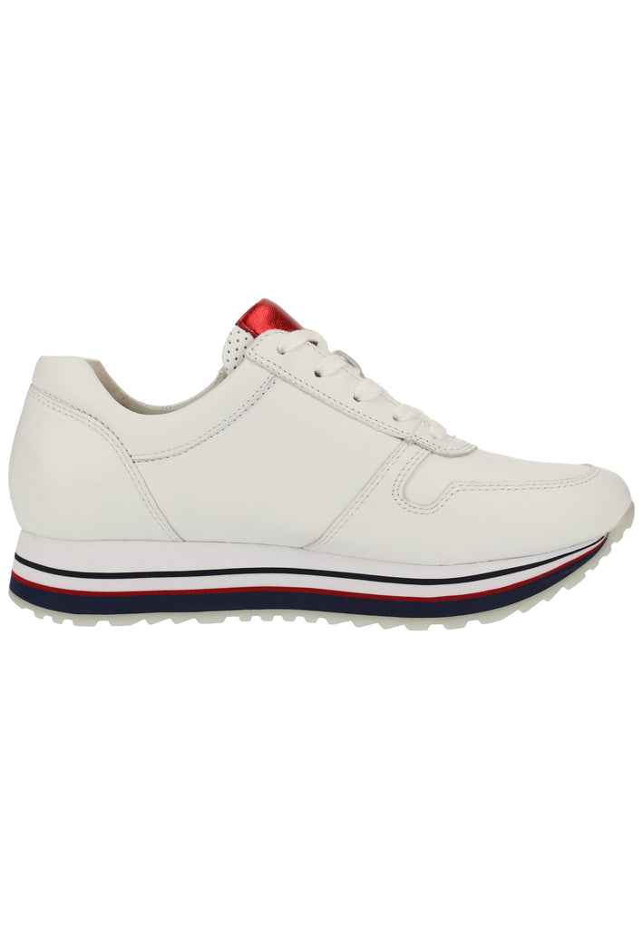 Gabor Sneaker Glattleder Weiß - surf4shoes