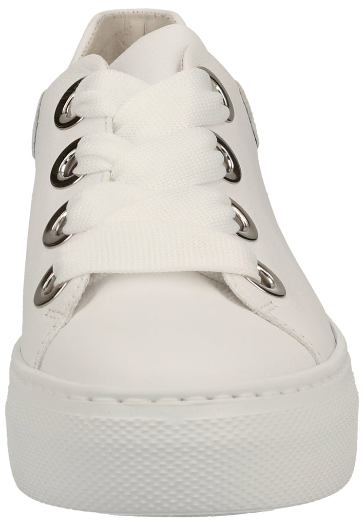 Gabor Sneaker Glattleder Weiß - surf4shoes