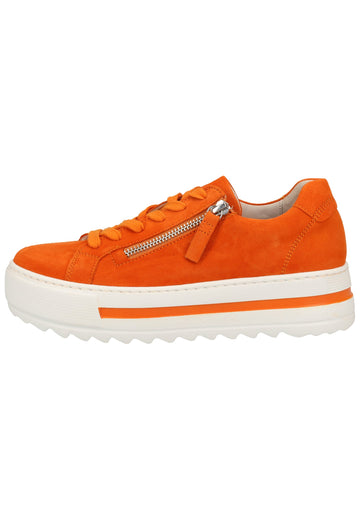 Gabor Sneaker Lederimitat Orange - surf4shoes