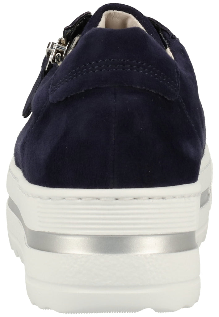 Gabor Sneaker Samt Blau - surf4shoes