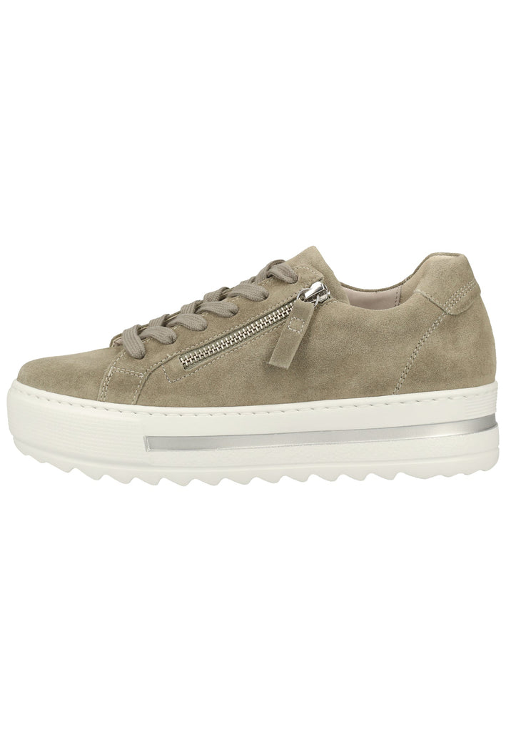 Gabor Sneaker Leder Grau - surf4shoes