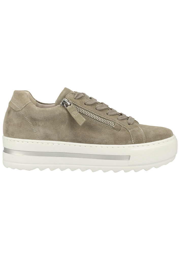 Gabor Sneaker Leder Grau - surf4shoes